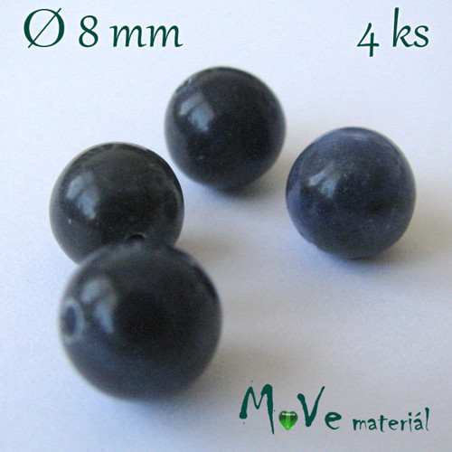 Sodalit - 8mm/4ks, modrý — foto 1