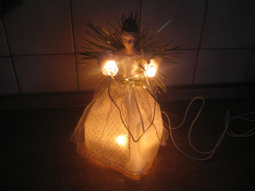 Anděl páně - svítící figurka — foto 1