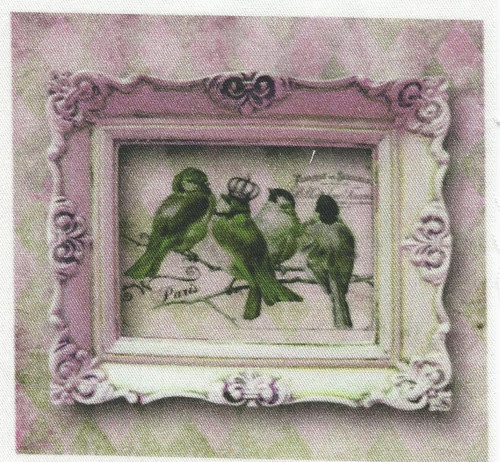 Bavlněná látka - panel 9,5 x 10 cm