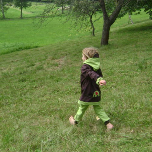 Rostoucí softshell. bundička 4-7 let NA PŘÁNÍ — foto 1