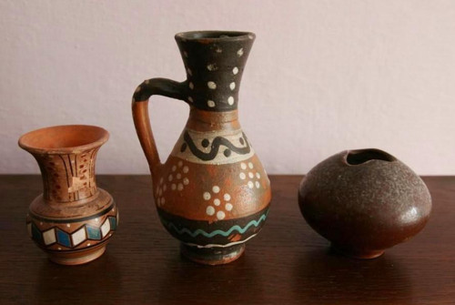 Vintage keramické vázy/džbánky — foto 1