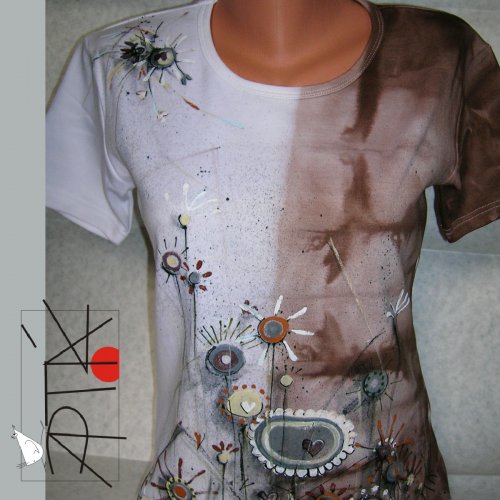 Triko dámské, "KYTKY", XL — foto 1