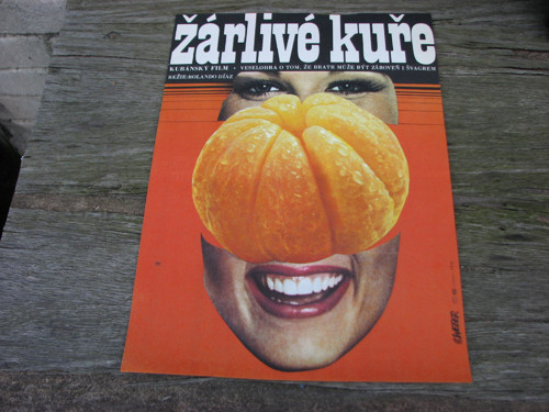 Žárlivé kuře...filmový plakát