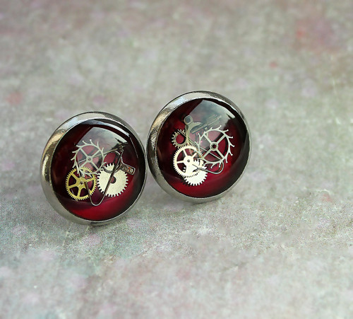Burgundy circles — foto 1