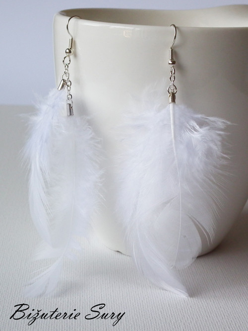 Feathers from angel's wings - bílá peříčka — foto 1