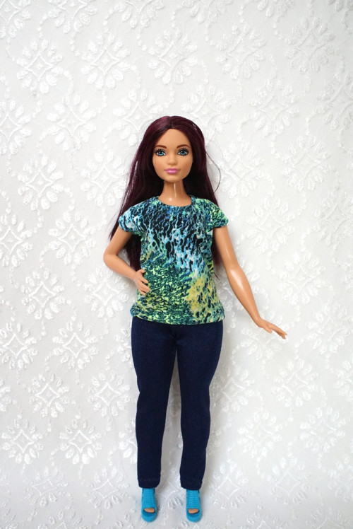 Komplet pro Barbie 2016 - curvy - baculku — foto 1