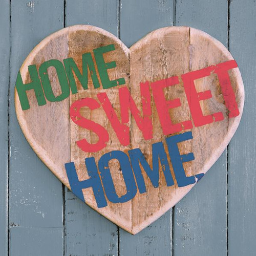 Ubrousek na decoupage Home sweet home, 1ks