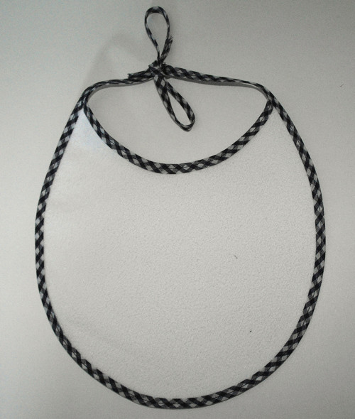 Bílý bryndák se zátěrem PUL na zavazování
