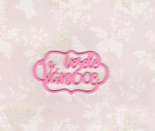VESELÉ VÁNOCE - světle růžové (5 ks)