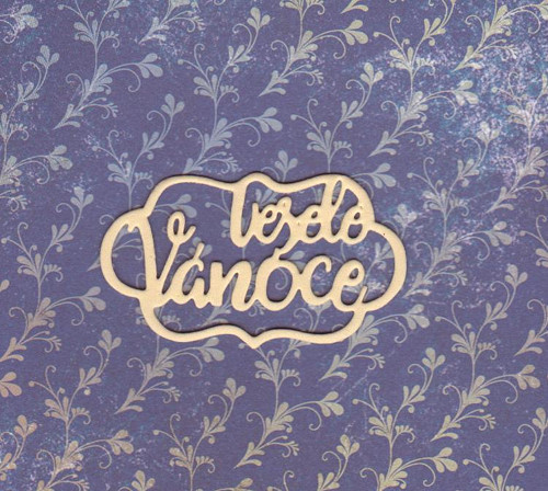 VESELÉ VÁNOCE - smetanové (5 ks)