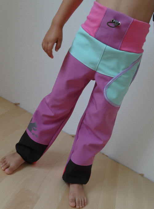 Softshell kalhoty veverka - vel. 104 až 116 — foto 1
