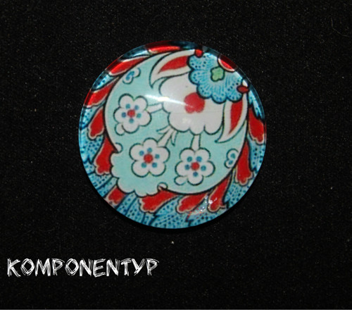 Kabošon "Mandala", 30 mm
