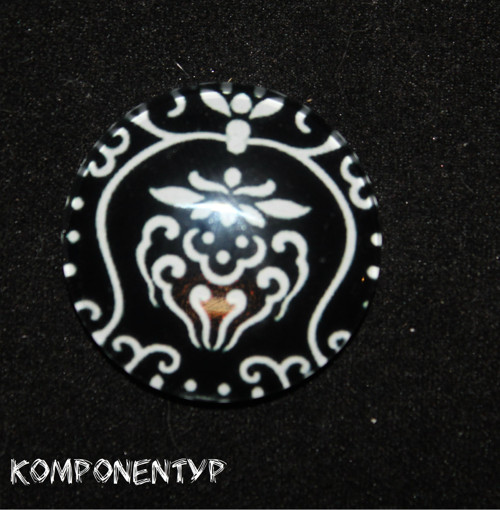 Kabošon "Mandala", 30 mm — foto 1