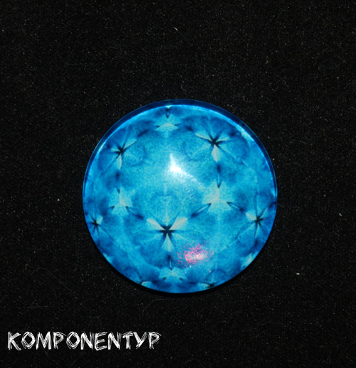 Kabošon "Mandala", 30 mm