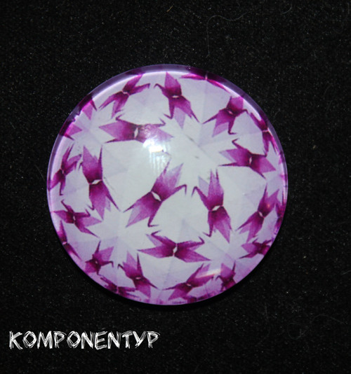 Kabošon "Mandala", 30 mm
