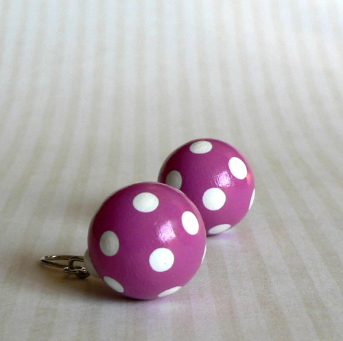 Fuchsie - náušnice — foto 1