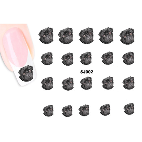 Mops Obtisky Na Nehty — foto 1