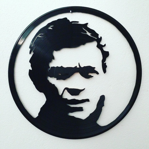 Gramodeska portrét Steve Mcqueen