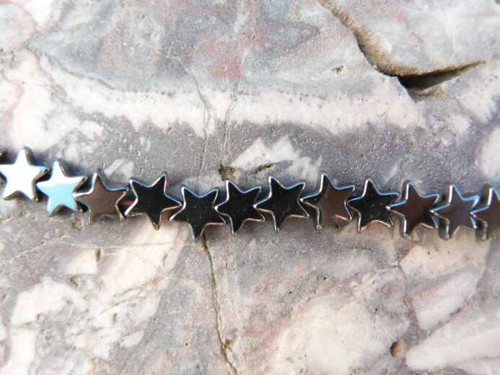 Hematit korálek 6,2mm(10 kusů)