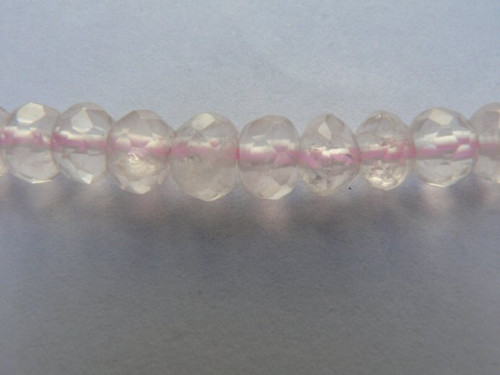 Růženín fasetovaný korálek 6,4mm(2 kusy)