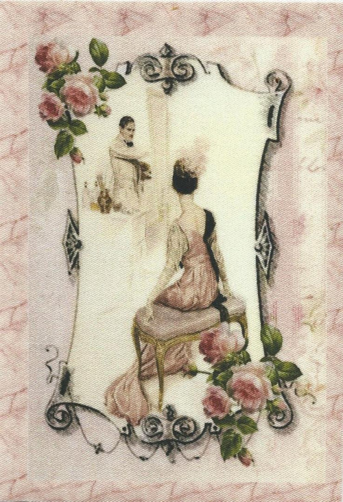 Bavlněná látka - panel 8 x 12 cm — foto 1