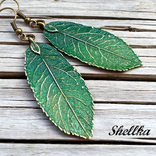 Náušnice ,,LEAVES,, — foto 1
