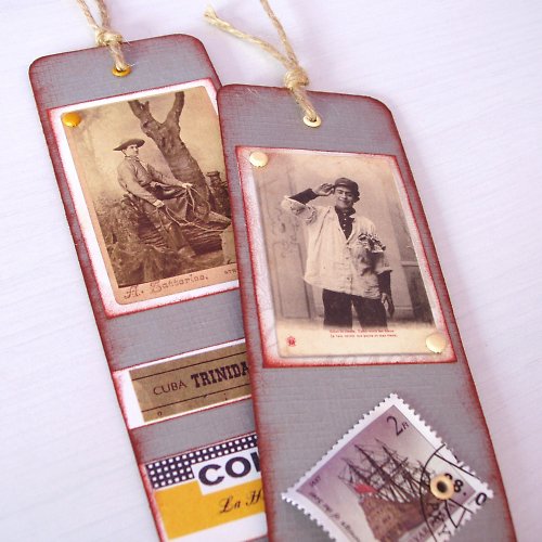 Záložky 2ks - "Old Times" — foto 1