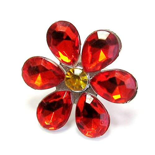 Red daisy — foto 1