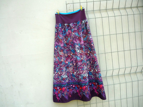 Bubliny Boysenberry ... suknička dlouhá M/L — foto 1