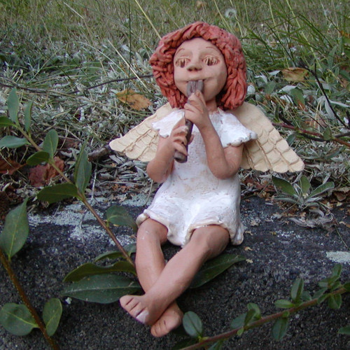 Andílek s flétničkou-16cm — foto 1