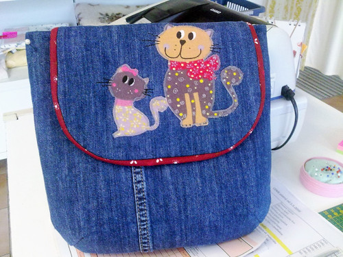 Kabelka Crossbody kočičí — foto 1
