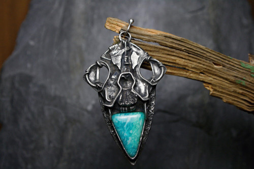 Postapokalyptický amulet - Amazonit Tanzánie — foto 1