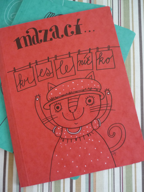 Mazací kresleníčko ... kočičí červené — foto 1