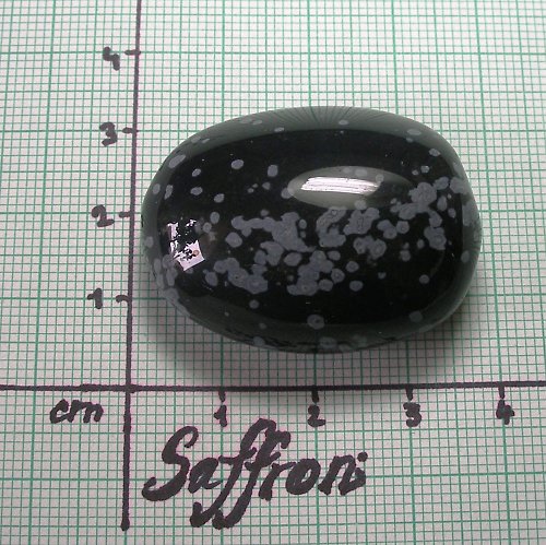 Obsidián vločkový 2 — foto 1