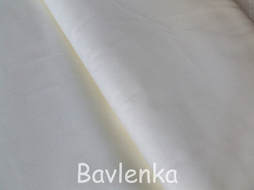 Bavlna - UNI smetanová — foto 1