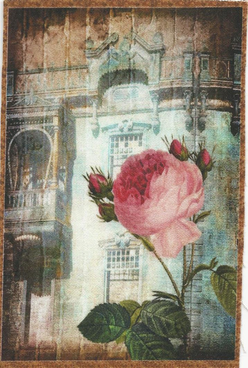 Bavlněná látka - panel 8,5 x 13 cm