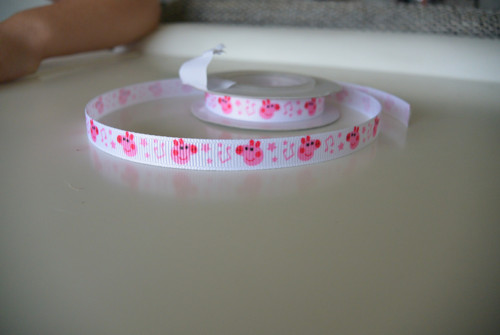Rypsová stuha peppa pig 0,9 cm — foto 1