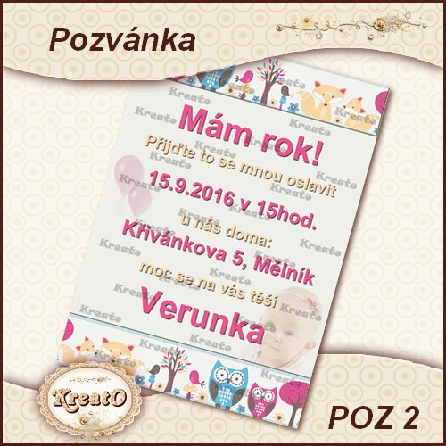 Pozvánka č.2