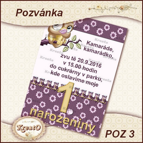 Pozvánka č.3 — foto 1