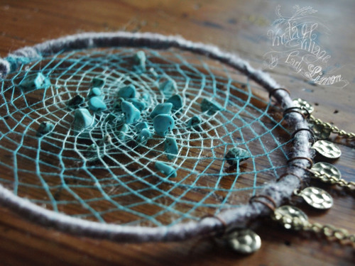 Turquoise heart lapač snů — foto 1
