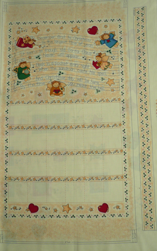 Vánoční panel - adventní kalendář — foto 1