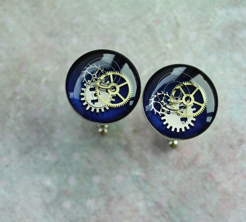 Manžetové knoflíčky /dark blue/ — foto 1