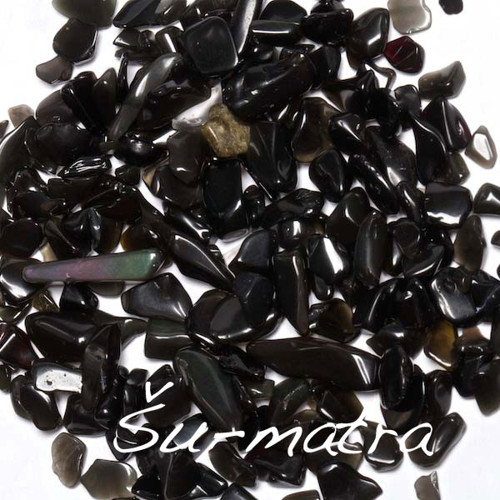 Obsidián, 3-10 mm (10 g)