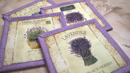 Podtácky Provence sada 4ks — foto 1