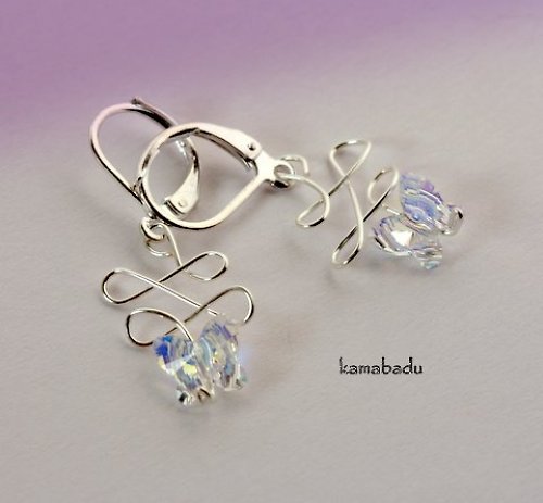 Swarovski motýlek na drátku — foto 1
