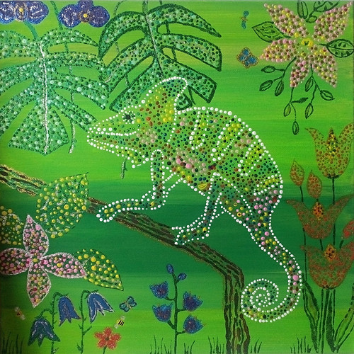 Chameleon jemenský — foto 1