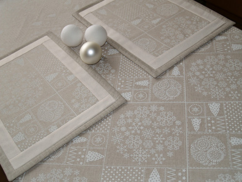 Ubrus 90x90 - Harmonic winter — foto 1