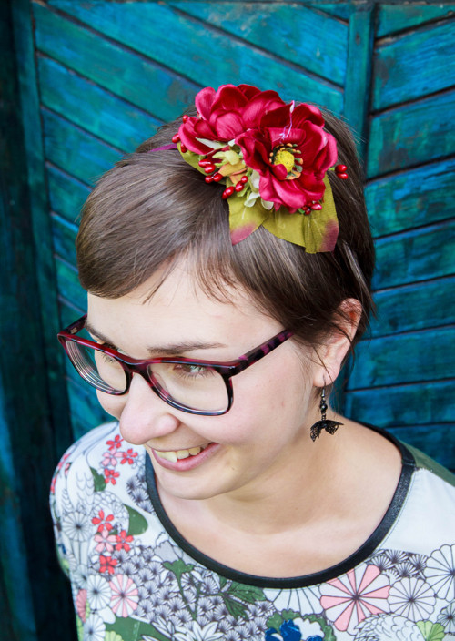 Vínová květinová radost — foto 1