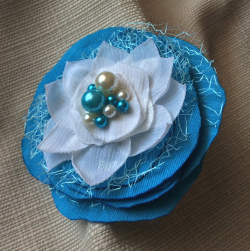 Modrá elegance