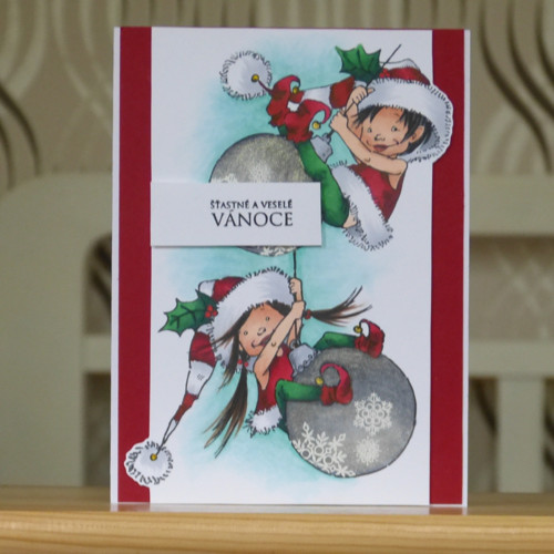 Vánoční přání - vánoční skřítci — foto 1